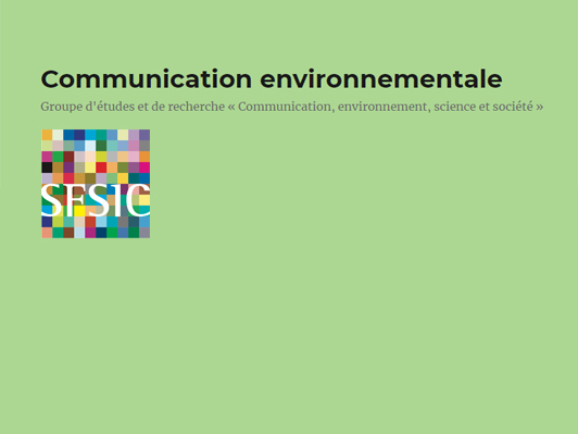 Com environnementale : le rôle de la recherche dans la compréhension du monde